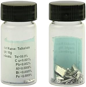 High Purity Specialty Metals Raw Materials in storage box with label,Tellurium/Lithium/Selenium/Silicon/Vanadium etc.