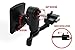 Widras Windshield/Air Vent 2in1 Magnetic Car Mount Universal Phone Holder Window Cradle for Smartphone/Tablet Washable Strong Pad iPhone 11 X 8 7 7+ 6 Plus Galaxy S10 S9 S8 S7 S6 S5 Edge Universal Fit