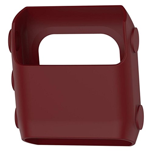 Lisin Replacement case Silicon Slim Watch Case Cover For POLAR V800 Watch (Red)