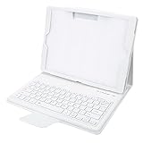 NEWSTYLE Apple iPad Pro 12.9 Keyboard Case - Premium Muti-angle Stand Folio Cover Case with Slim Magnetically Detachable Bluetooth Keyboard For Apple iPad Pro 12.9
