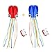 SINGARE Large Octopus Kite Long Tail Beautiful Easy Flyer Kites Beach Kites Good Toys for Kids and Adults