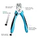 Dog Nail Clippers - Professional cat dog Pet Nail Grooming Trimmer Clipper - With Safety Guard & Nail Grind File & Sharp Stainless Blade Best Claw Grooming Tool for Fast Cutting Dogs Cats Pets Paws