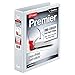 Cardinal Premier Easy Open 3-Ring Binder, 1.5" ONE-Touch Easy Open Locking Round Rings, 325-Sheet Capacity, ClearVue Cover, PVC-Free, White (11110CB) primary