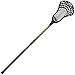 STX Men's Lacrosse Stallion 200 U Complete Attack/Midfield Stick with Shaft and Head