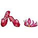 Disney Frozen 84305 Anna Tiara & Shoe Set, One Size, Red (Pack of 2)