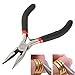 Mini Needle Nose Pliers Multifunction Precision Pliers Stripper Hand Jewellery Making Tool Beading Flat Wire Pliers