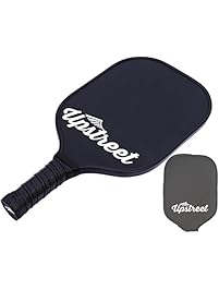 Upstreet Graphite Pickleball Paddle - Polypro Honeycomb Composite Core - Paddles Include Racket Cover