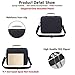Outdoor Portable Drone Case Suitcase, Hard Portable Waterproof One Shoulder Storage Bag Travel Carry Case, Compatable for Hubsan H117S Zino, 12 X 10 X 4.4 in, Black