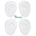Walkize Metatarsal Pads Women | Heel Inserts for Women | Ball of Foot Cushions (2 Pairs Foot Pads) All Day Pain Relief and Comfort One Size Fits Shoe Inserts (Clear)