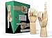 Wooden Hand Model Wood Drawing - 8