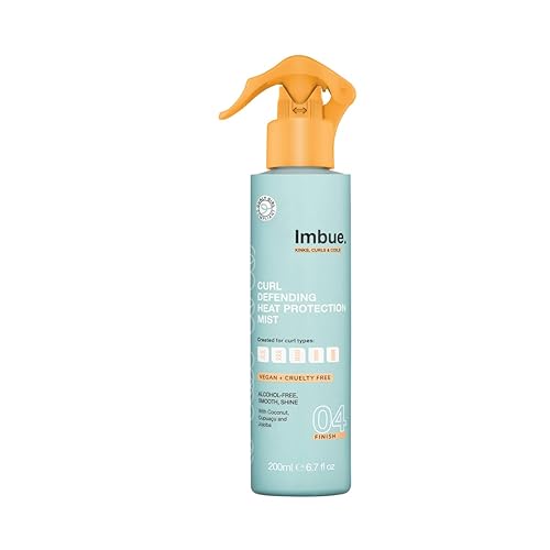 Imbue Heat Protection Spray Mist For Curly Hairs Thermal Protection Anti  Humidity Spray Heat protectant- Vegan and Curly Girl Compliant 200 ML  Paraben