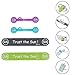 SUNFICON Magnetic Clips Headphone Cable Organizer Bendable Phone Stands Earphone USB PC Cord Wrap Keeper Unique Gadgets for Bookmark Keychain Noticeboard Fridge Home Office School Just for Fun, 4 PACK