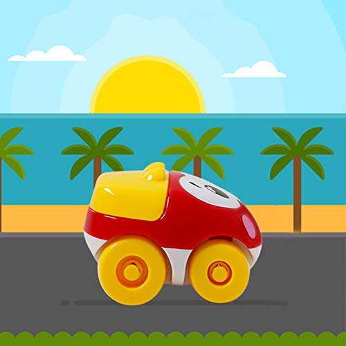 Friction Powered Cars for Kids, Early Educational Development Baby Toys, Push and Go Construction Vehicles and Cartoon Planes for 1 2 3 Years Old Toddlers - 6 Pieces (Blue & Red Planes) - Thumbnail 7