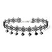 Women's Black Velvet Choker Necklace for Girls Lace Choker Tattoo Necklace 20 Pieces