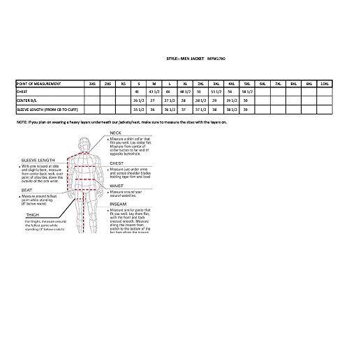 Milaukee Performance-Men's High Visibility Mesh Racer Jacket w/ Removable Rain Jacket Liner-BLK/NEON GREEN-MD