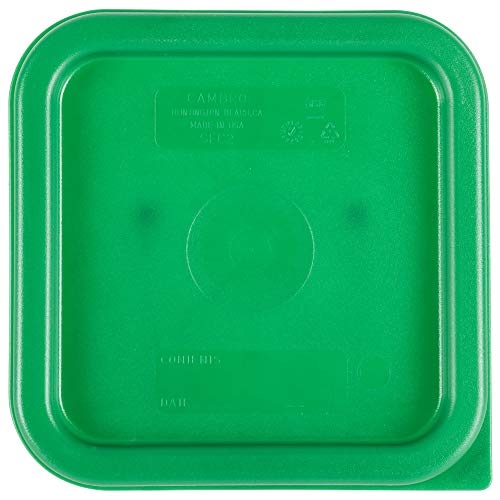 Cambro CamSquare Food Storage Container with Lids Set of 3, 4 Quart