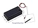 LampVPath (Pack of 3 9v Battery Holder, 9 Volt Battery Holder with Switch, 9v Battery Case with Switch