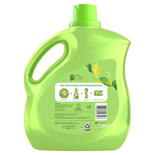 Gain Laundry Fabric Softener Liquid, Original, 129 Fl Oz 150 Loads