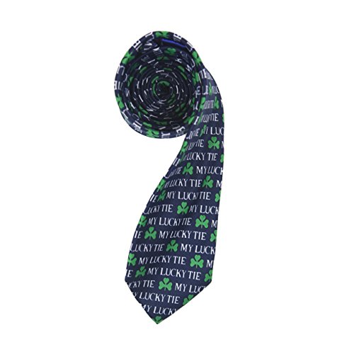 Shamrock Tie St. Patricks Day Clover Necktie