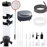 Brine Shrimp Eggs Incubator Artemia Hatchery with Silver Air Pump
