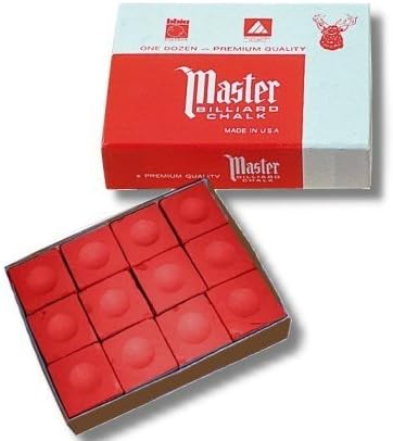 GamePoint Master Pool Chalk Box of 12 Accessories_190001a