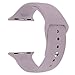 Zyra Sport Band for Apple Watch 42mm S/M, Soft Silicone Strap Replacement iWatch Bands for Apple Watch Sport, Series 3, Series 2, Series 1 Lavender