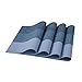 SUNSHINE FASHION Placemats,Placemats for Dining Table,Heat-Resistant Placemats, Washable PVC Table Mats,Kitchen Table mats Set of 4