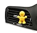 Little Joe 96402 Vanilla Scent, Car Air Freshener, Clips to A/C Air Vent, Alcohol-Free Fragrance Oil, Non-Hazardous and Non-Toxic Plastic, Set of 1