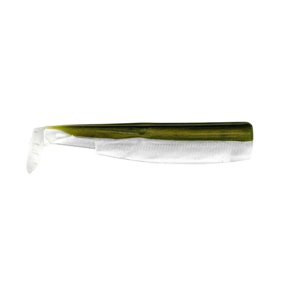 Fiiish Black Minnow 3 Fishing Lure Bodies - Green, Size 120