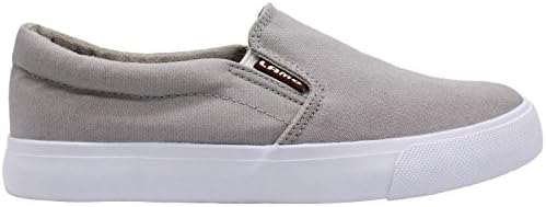 Lamo Women's Piper Casual Slip On Sneaker Shoe,  Canvas,  White