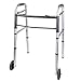 EVA Medical Travel Folding Walker with Wheels and Detachable Legs (Fits medium/large suitcases)