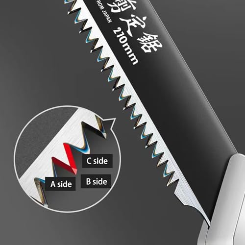 Medium Length japanese pull saw with Super Sharp Teeth,Thickened SK5 Steel,for Home photo 9