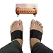 TheraFlow Plantar Fasciitis Foot Arch Support Compression Sleeves & Foot Massager Roller - Insert Under Socks & Shoes - Pain Relief for High Arches & Flat Feet - Pair of Braces + 1 Foot Roller
