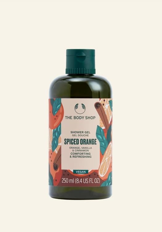 NEW! The Body Shop Festive SPICED ORANGE Shower Gel 250ml