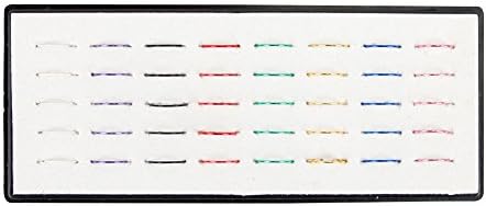 OLINASE Thin Surgical Steel Nose Lip Ear Ring Hoop Piercing Seamless (Multi)