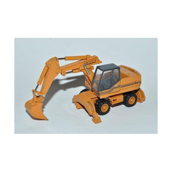 Cararama Case 988 Hyder RadBagger Bagger Baufahrzeug H0 1/87 Modell Auto
