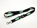 Car Accessory Warehouse Land Rover Logo Keychain Key Chain Black (Green Design) Custom Automotive Lanyard with Clip Quick Release Buckle
