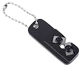 Gracefulvara EDC Tool Sharper, Tungsten Steel Grindstone Carborundum Sharpener Tactical Tool