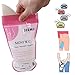 MeiMeiDa 12 PCS/Set Portable Disposable Urine Bags, Pee Bags Emergency Car Toilet for Camping Travel Traffic Jam Inpatients Men Women Children Brief Relief Sickness Vomit (Pink)