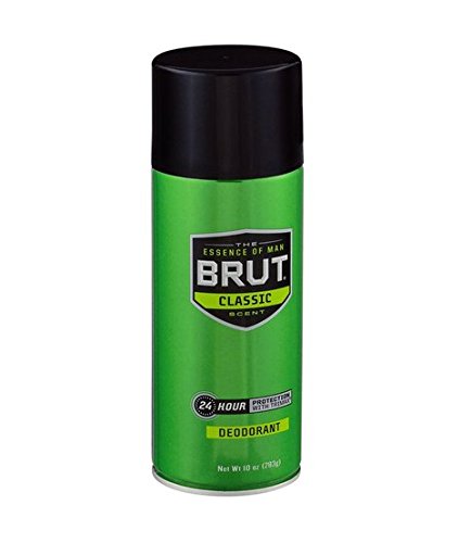 BRUT Deodorant Spray Classic Scent 10 oz (Pack of 4)