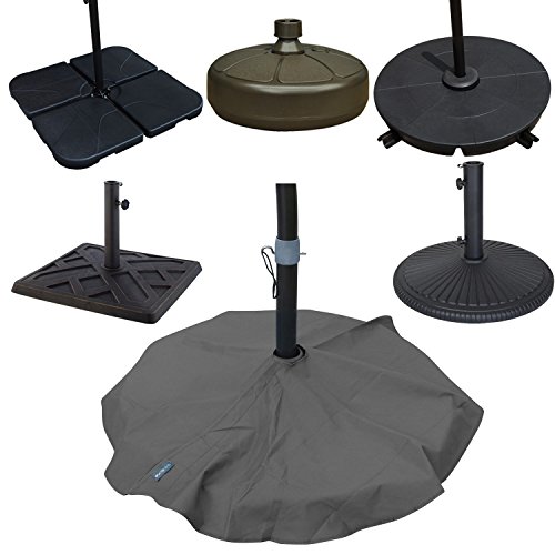 Duraviva Outdoor Patio Umbrella Base Stand Weatherproof Layover Cover