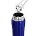 Hydracentials Insulated Stainless Steel Metal Water Bottle with Straw Lid - Vacuum Insulated Water Bottles, Keeps Hot and Cold - Sports Canteen Bottle (Cobalt, 25oz)