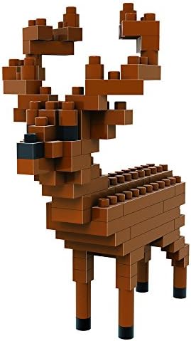 LOZ 9322 Building & Construction Deer Building Blocks (250 Piece)