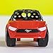 Bright Starts Ford Rattle & Roll Mustang Race Oball Car Toy Push and Go Vehicle, Easy Grasp, Ages 3 Months+, Red & Black