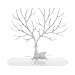 YFLY Antique Birds Tree Stand Jewelry Display,Necklace Earring Bracelet Holder Organizer Rack Tower White