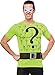 Rubie's Costume Costumes DC Comics Justice League Superhero Style Adult Top and Mask The Riddler