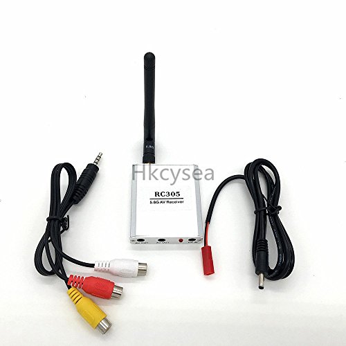 HKCYSEA5.8G Wireless FPV 8CH AV Receiver RC305 for RC Plane or Remote Control