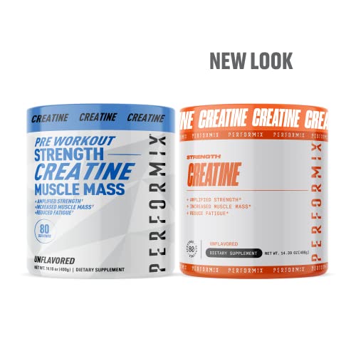 PERFORMIX Micronized Creatine Monohydrate 80 Servings (400g) for