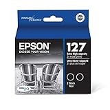 Epson T127120-D2 DURABrite Ultra Black Dual Pack Extra High Capacity Cartridge Ink