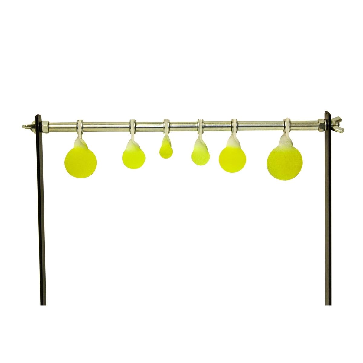 Gr8Fun Garden Spinning Target Set Ranging In Size-From 15Mm To 40Mm, "T" Legs